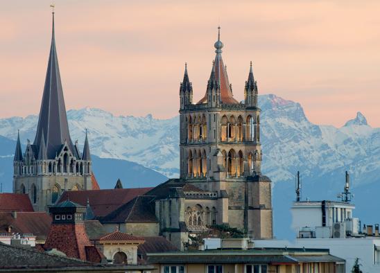 Cathédrale de Lausanne rénovée par RENOANTIC